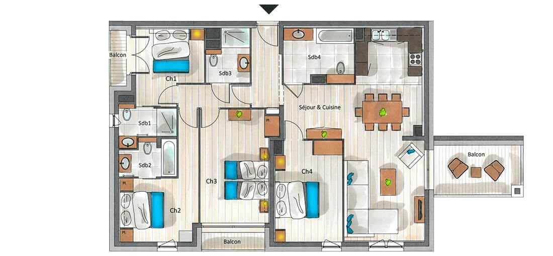 Interior plan