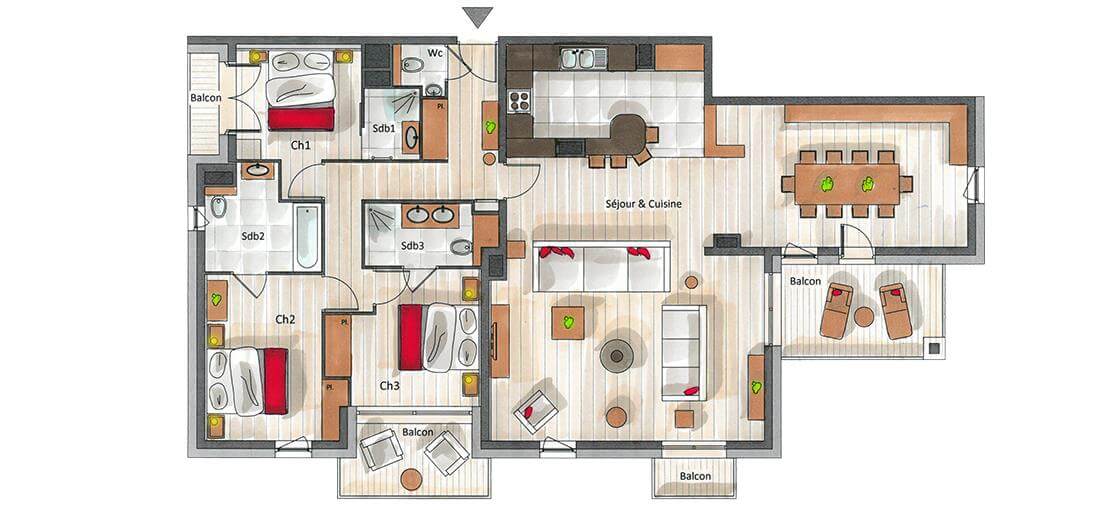 Interior plan