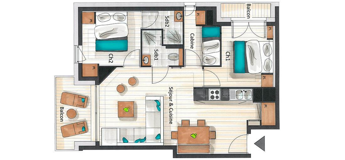Interior plan