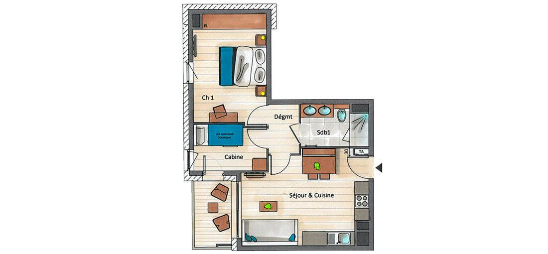 Plan intérieur