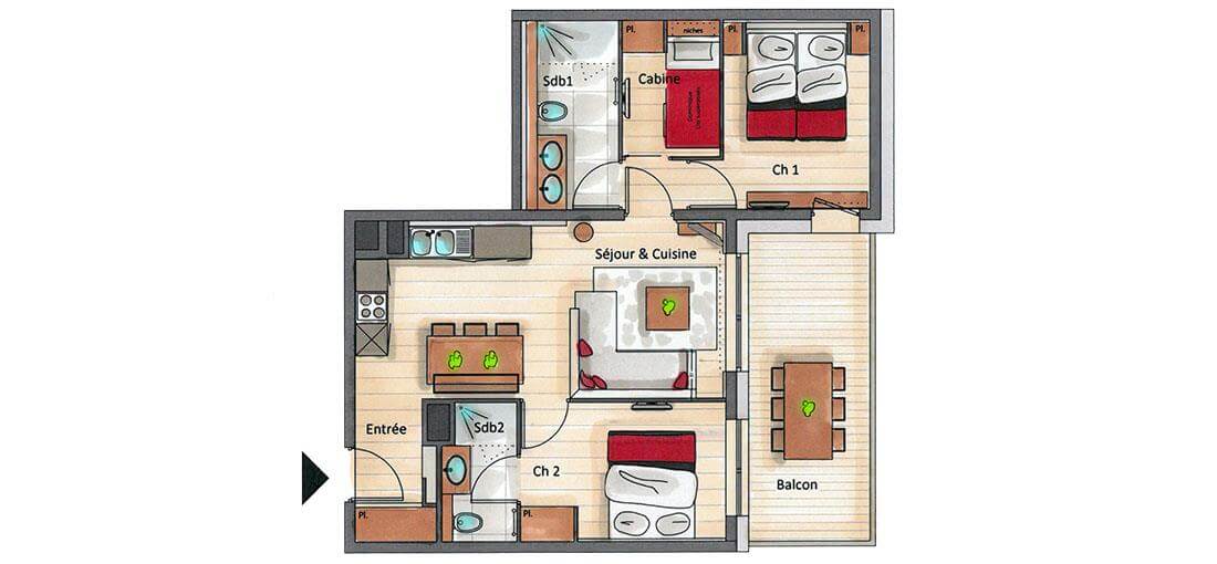 Interior plan