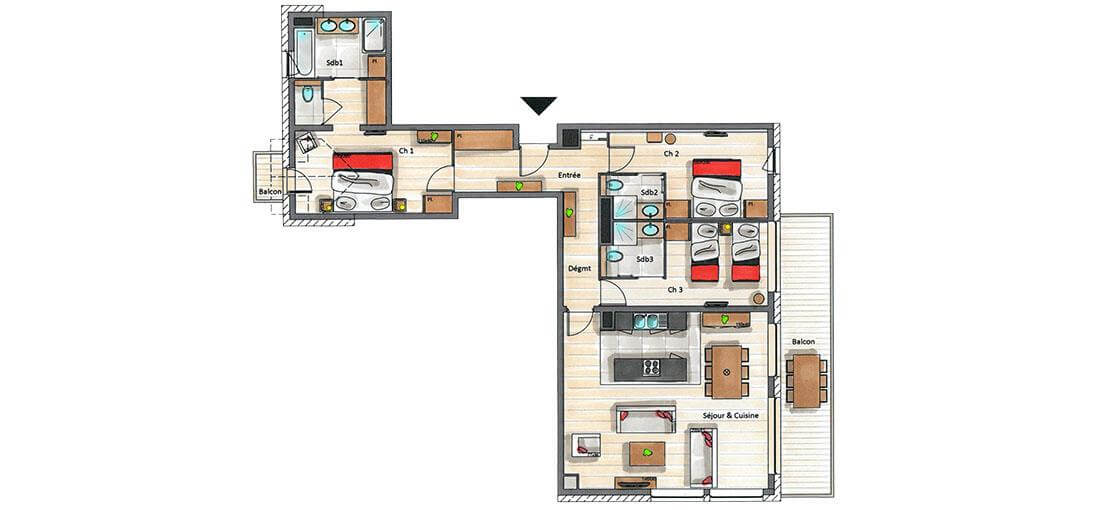 Interior plan