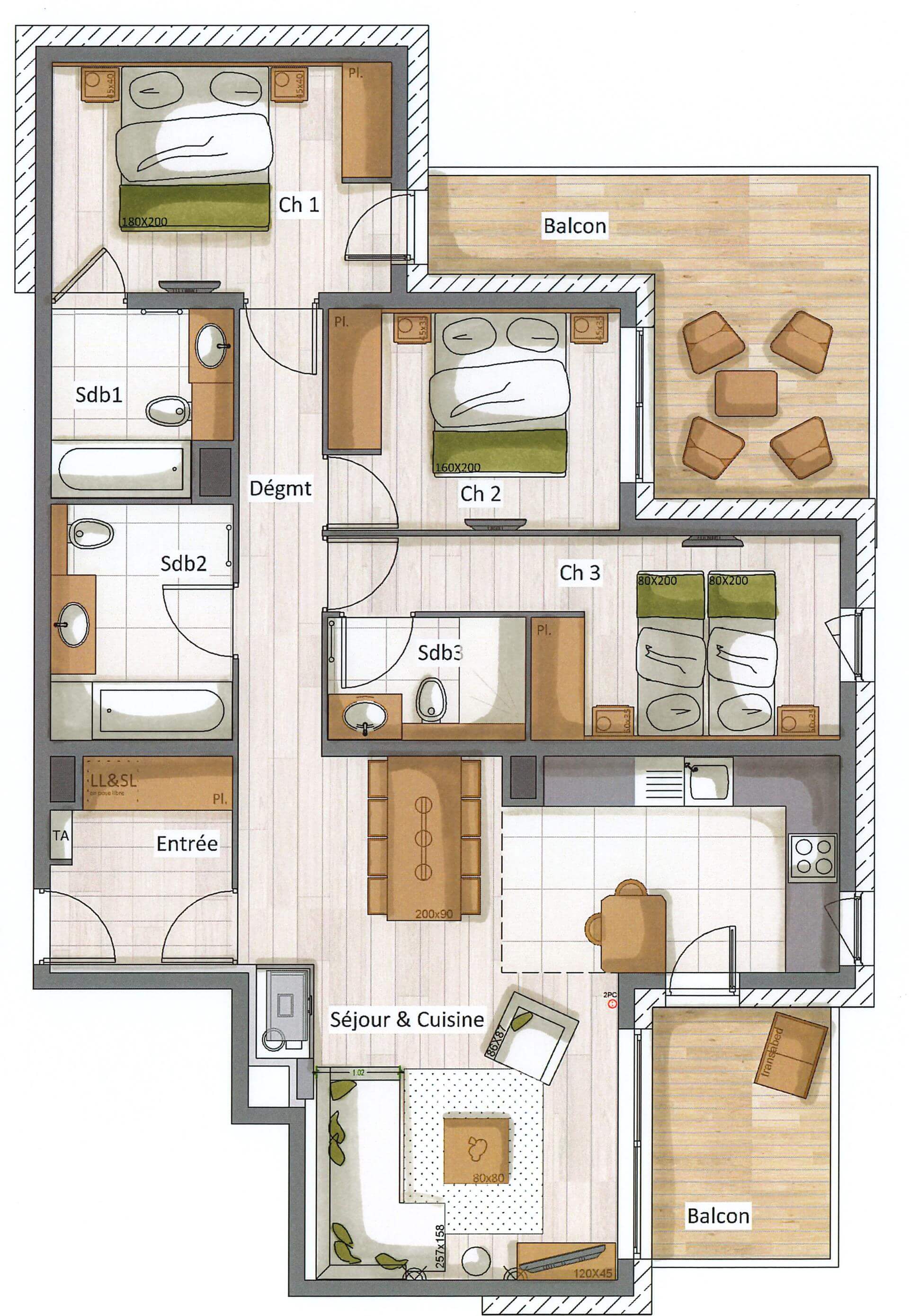 Interior plan