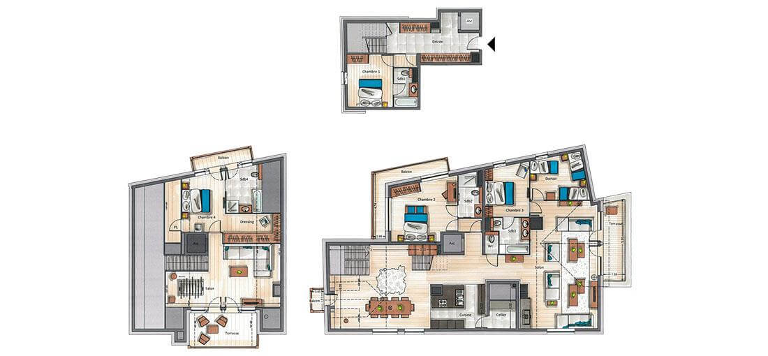 Plan intérieur