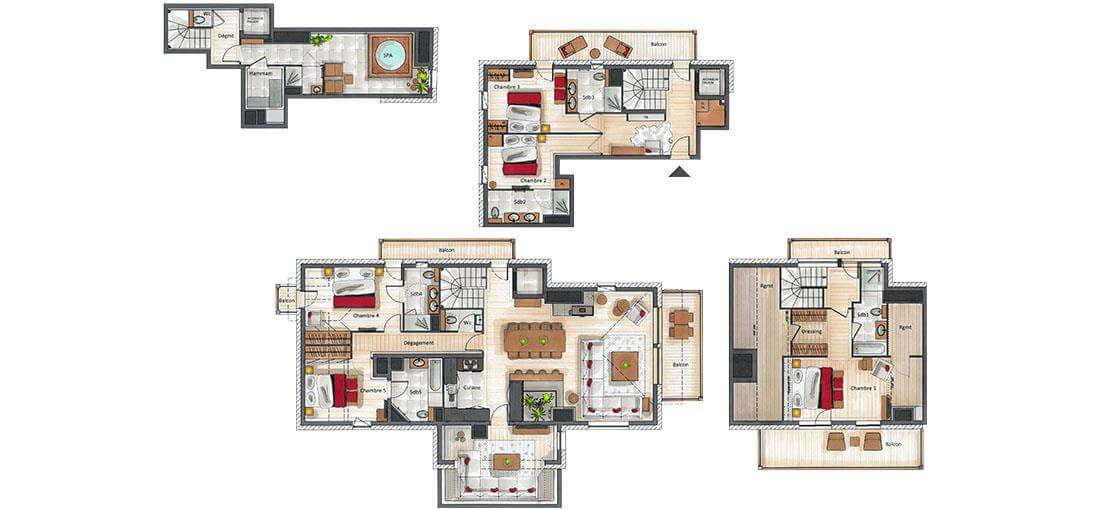 Plan intérieur