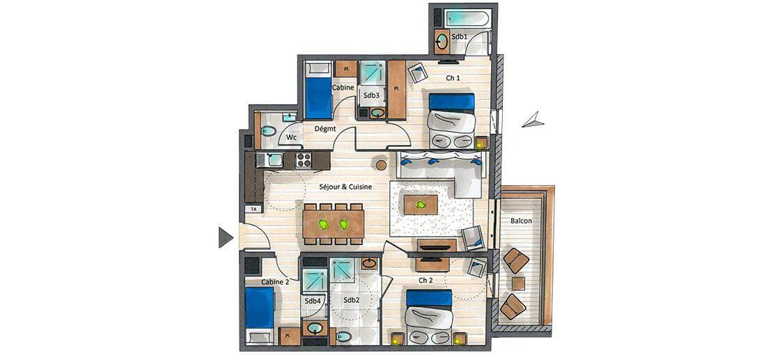 Interior plan