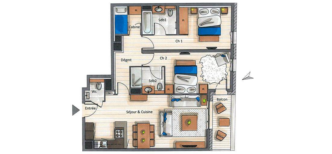 Interior plan