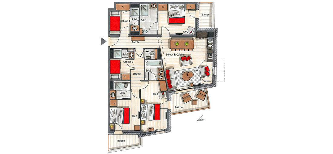 Interior plan