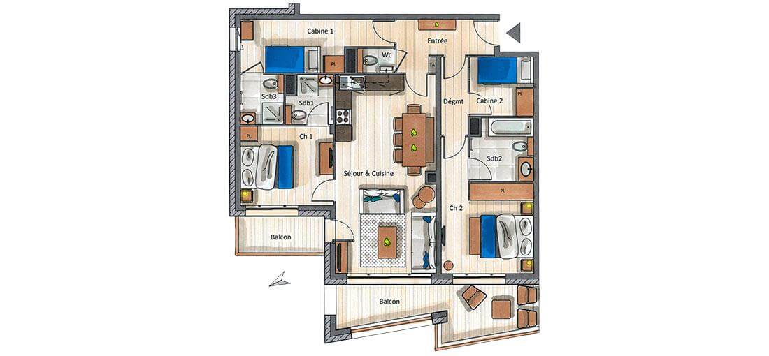Interior plan