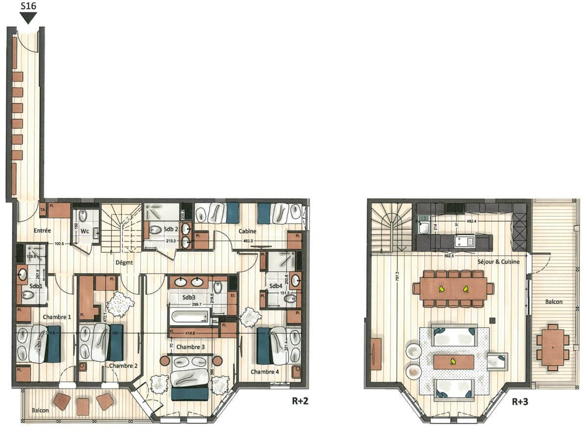Plan intérieur