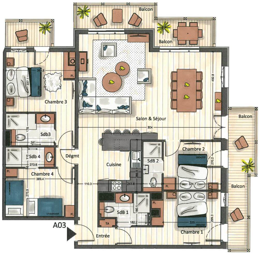 Interior plan