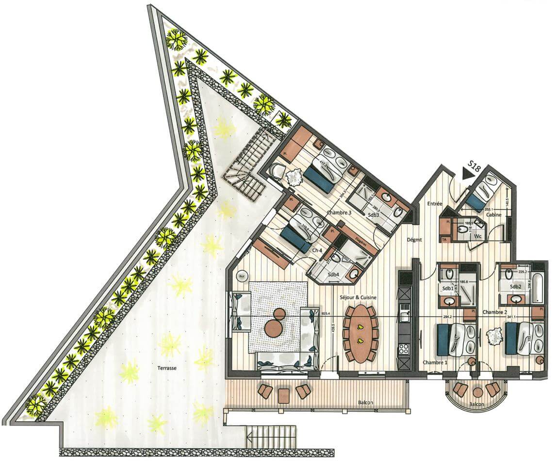 Plan intérieur