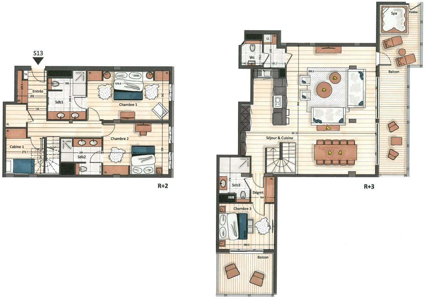 Plan intérieur