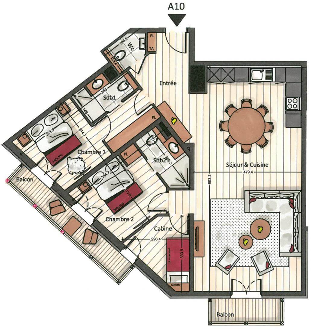 Interior plan