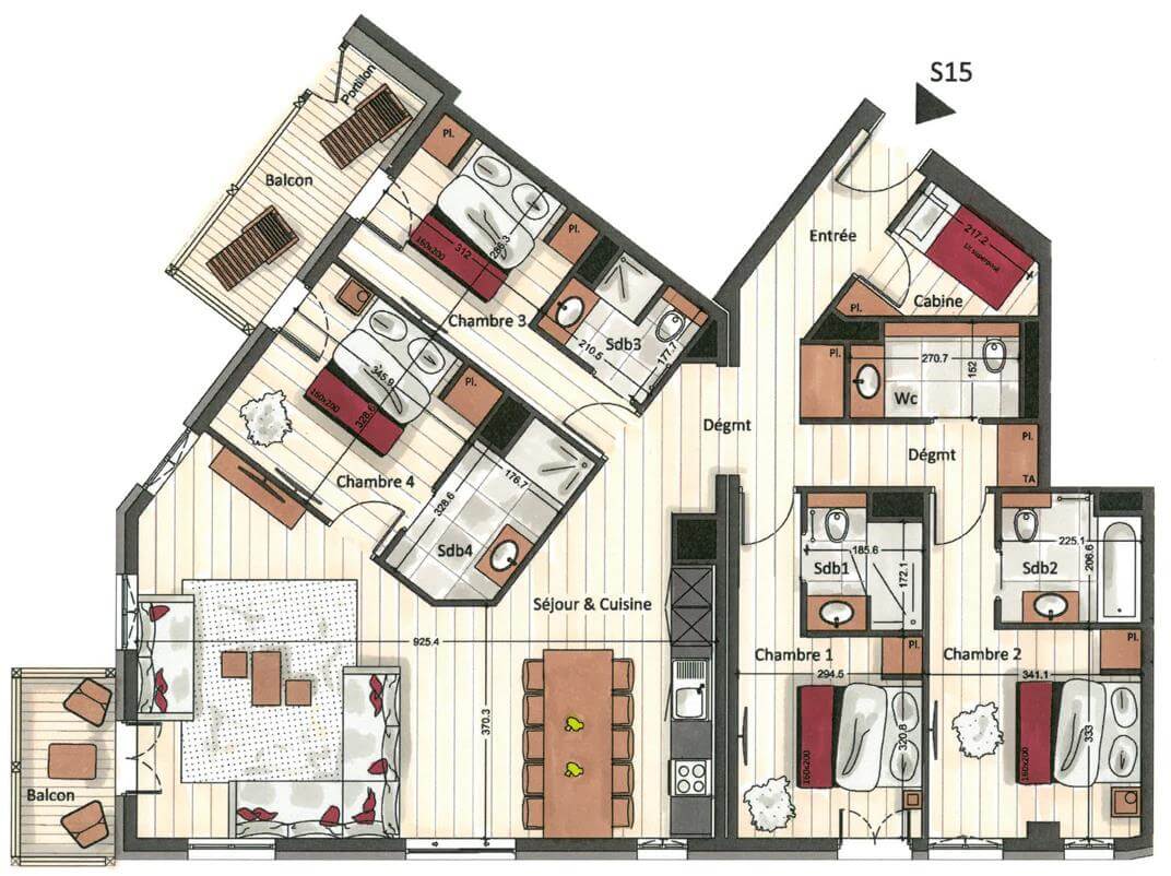 Interior plan