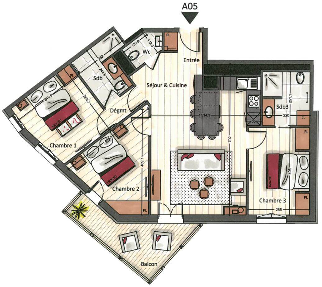 Interior plan