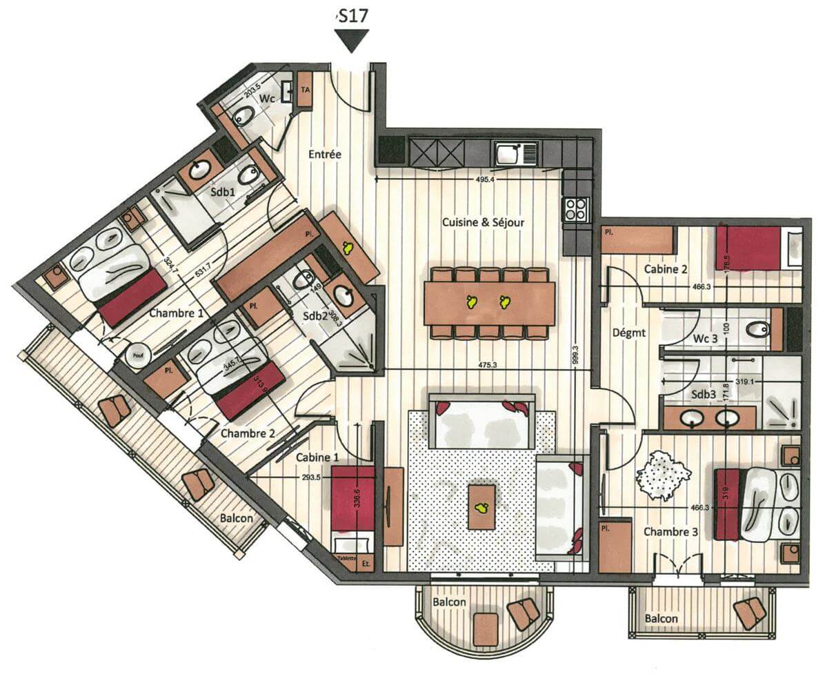 Interior plan