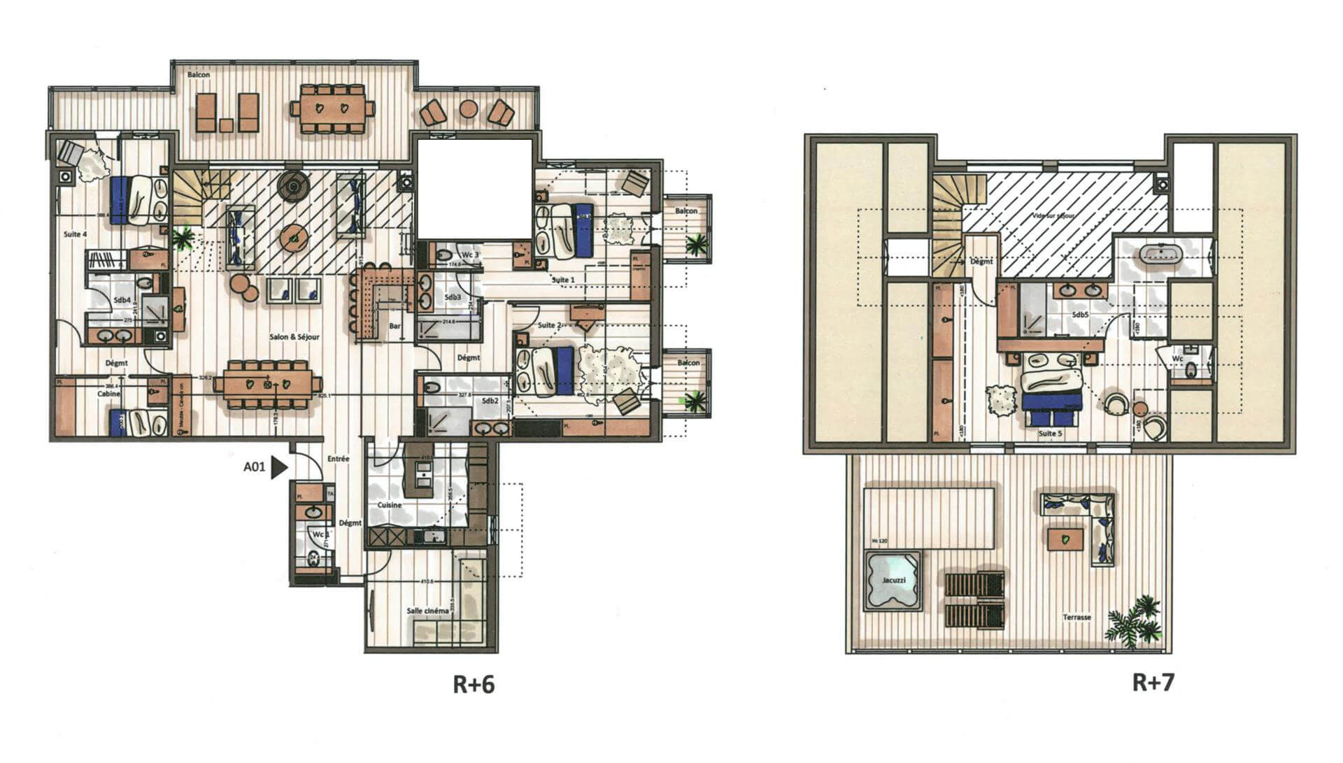 Plan intérieur