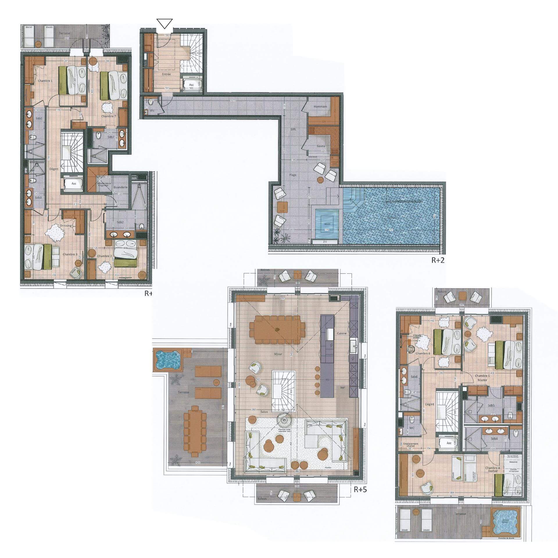 Plan intérieur