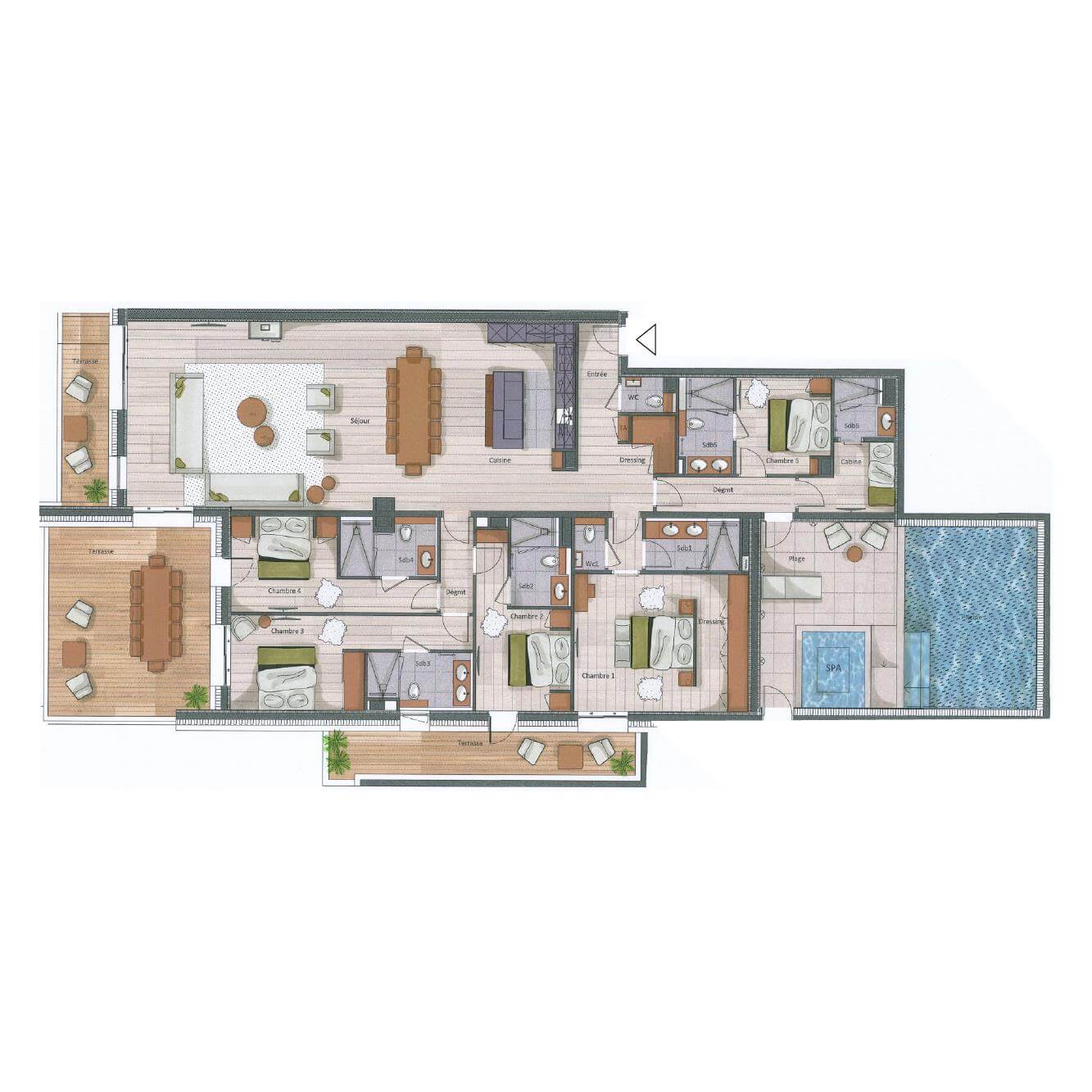 Plan intérieur