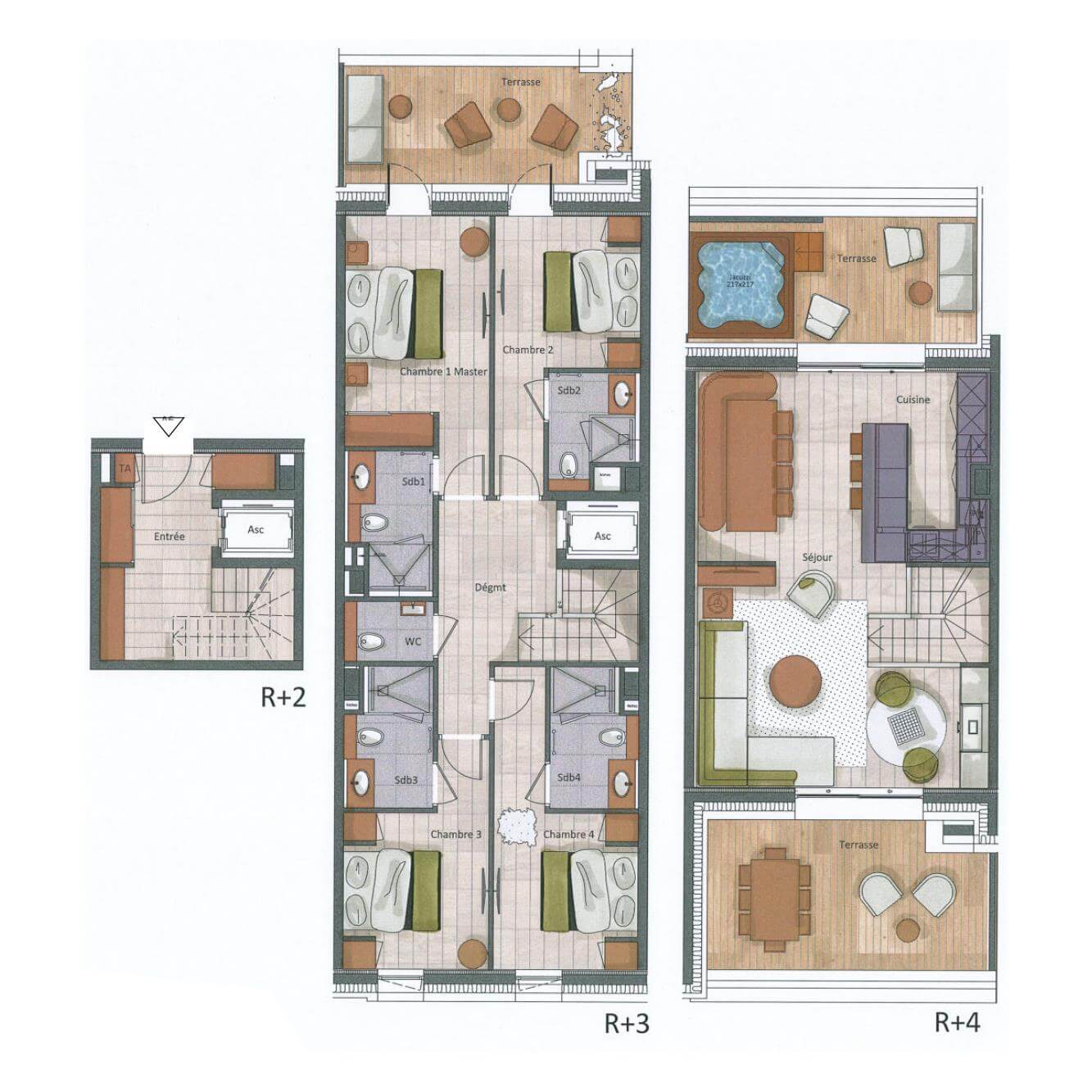 Plan intérieur