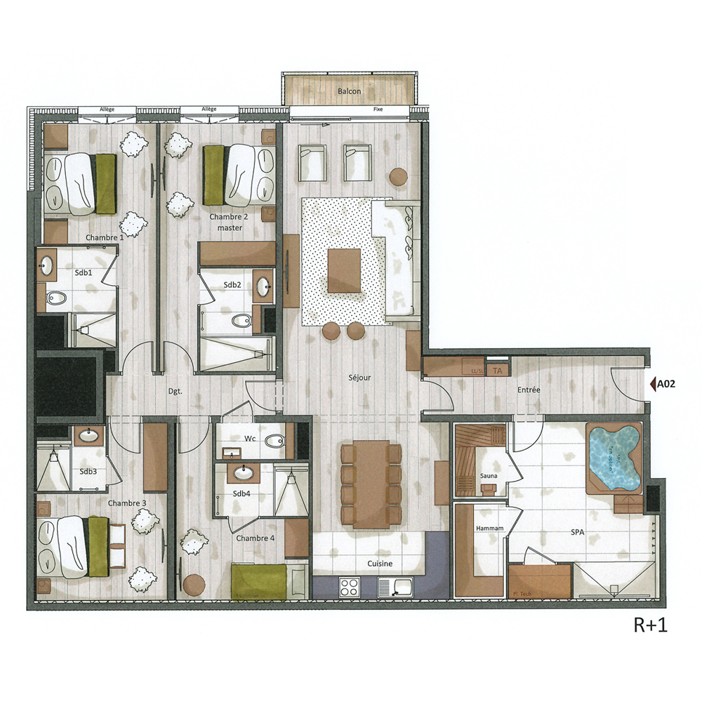 Plan intérieur