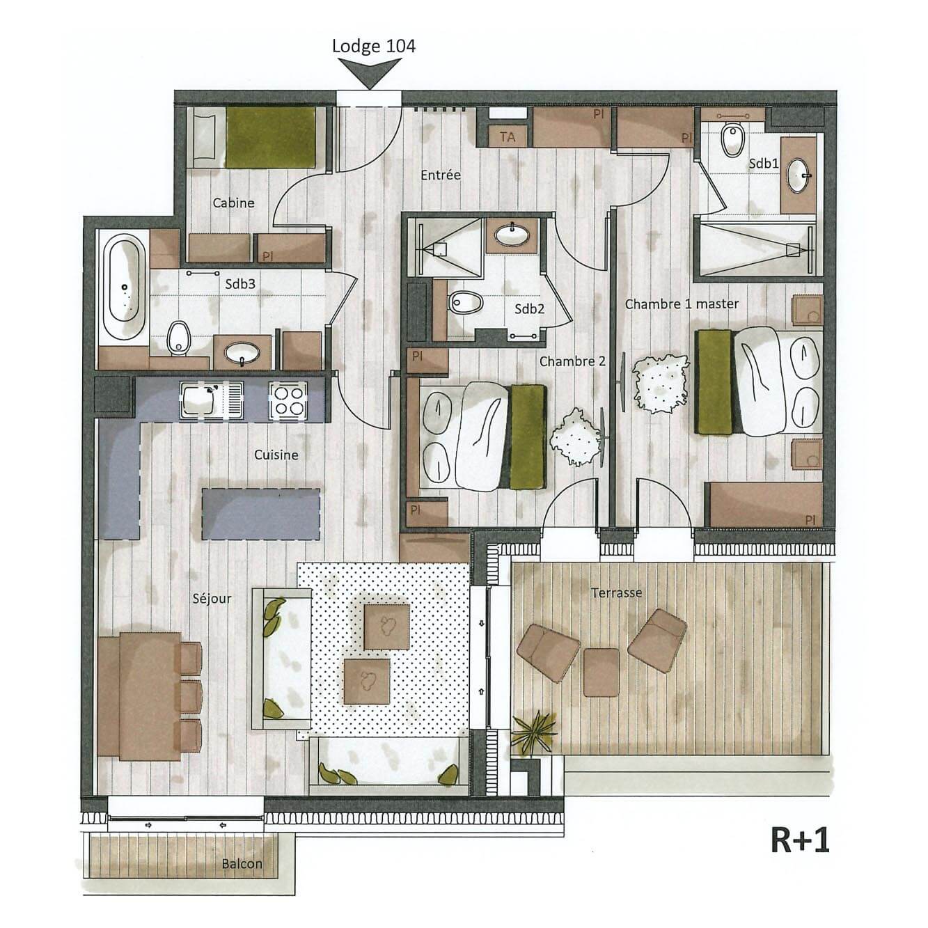 Plan intérieur