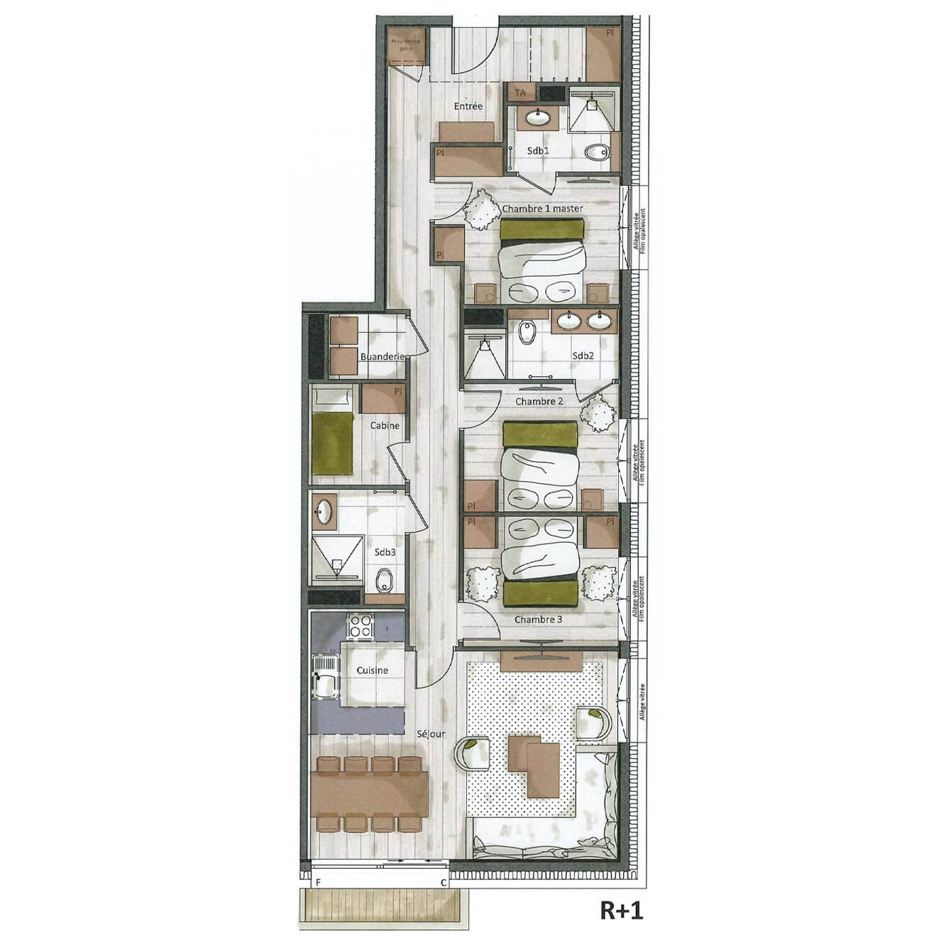 Plan intérieur