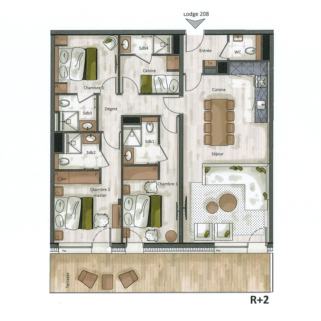 Plan intérieur