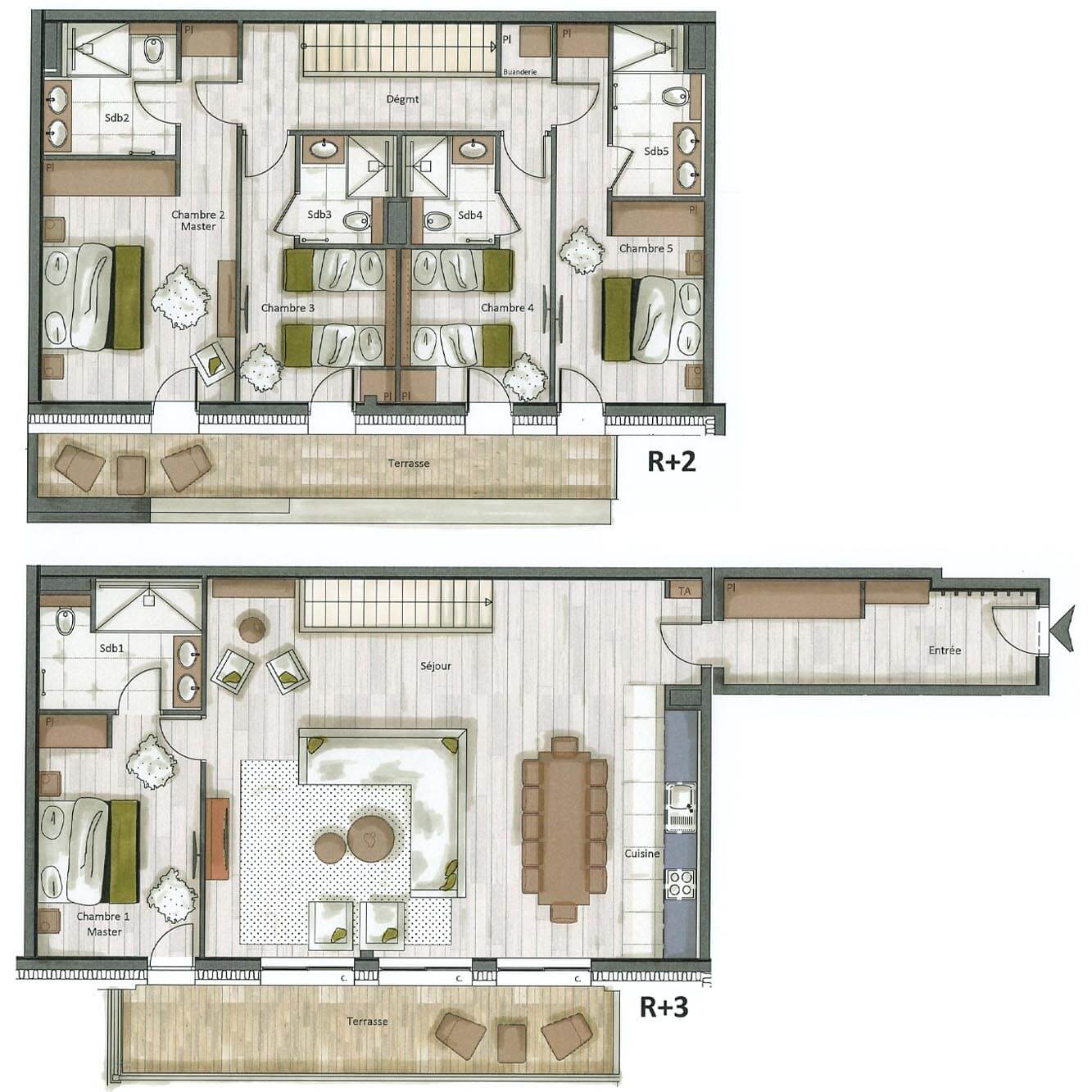 Plan intérieur