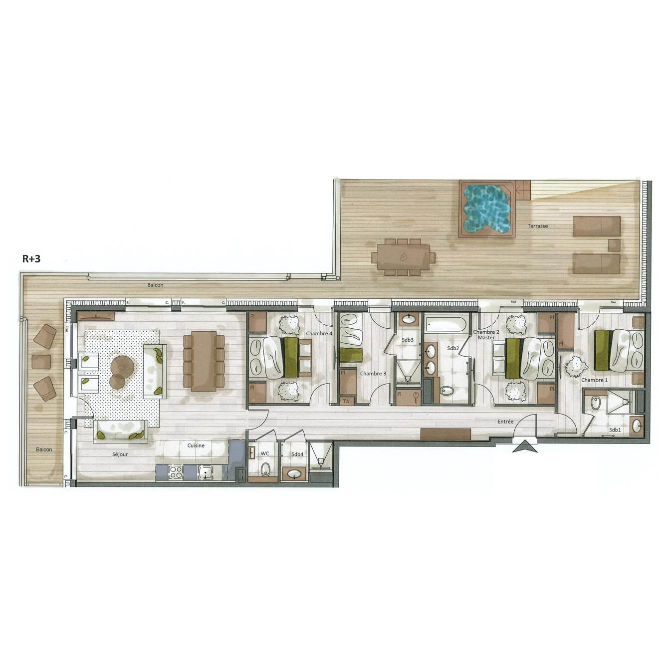 Plan intérieur