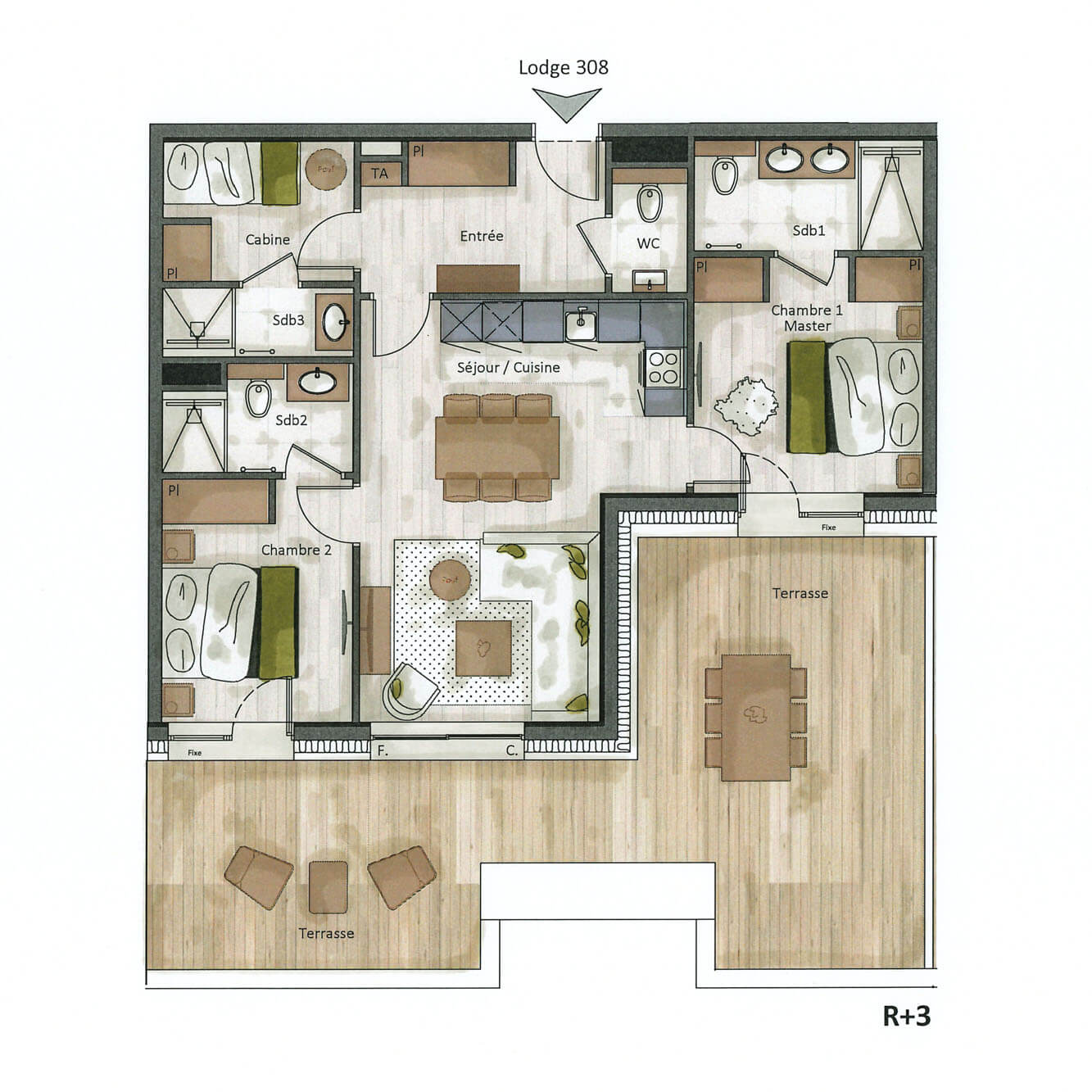 Plan intérieur