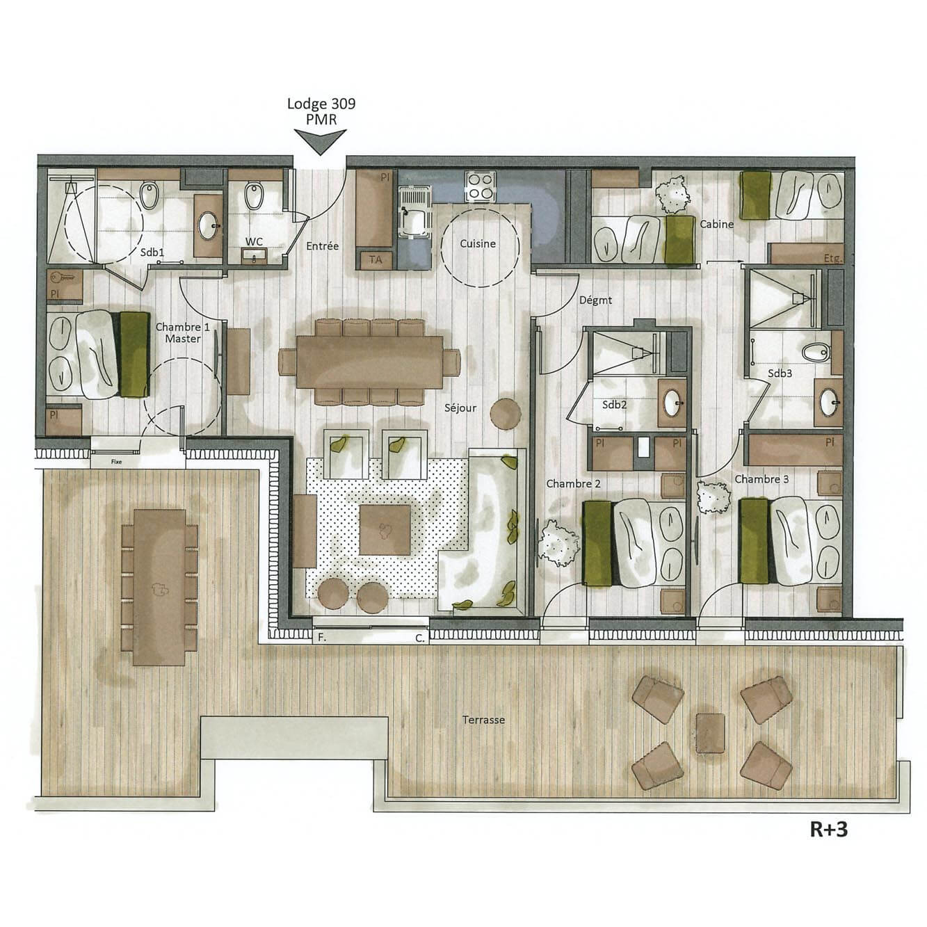 Plan intérieur