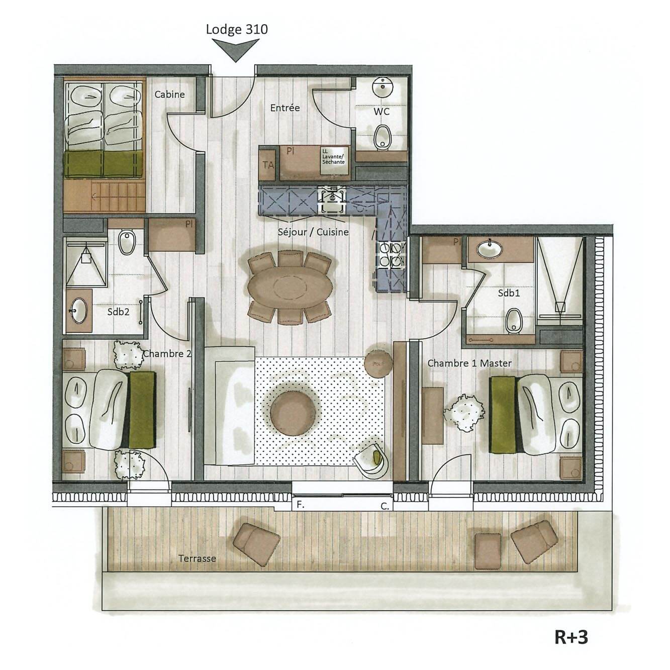 Plan intérieur