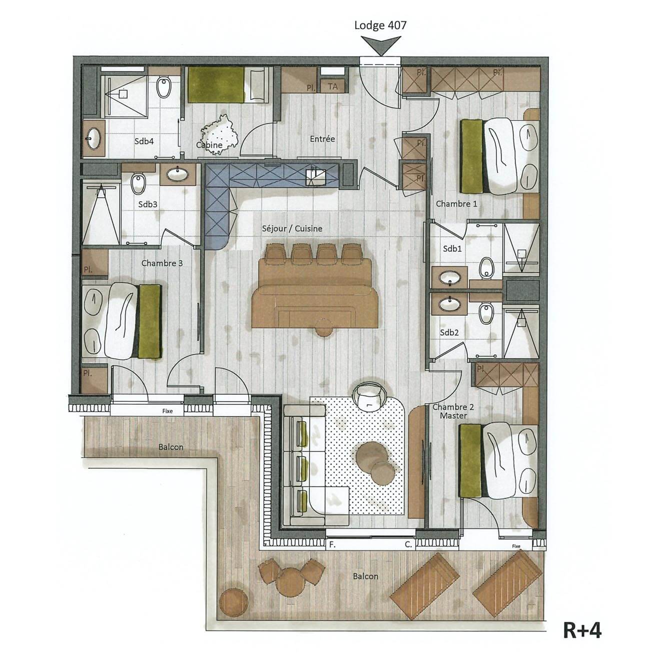Plan intérieur
