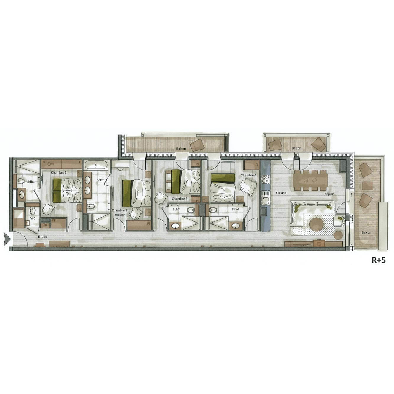 Plan intérieur