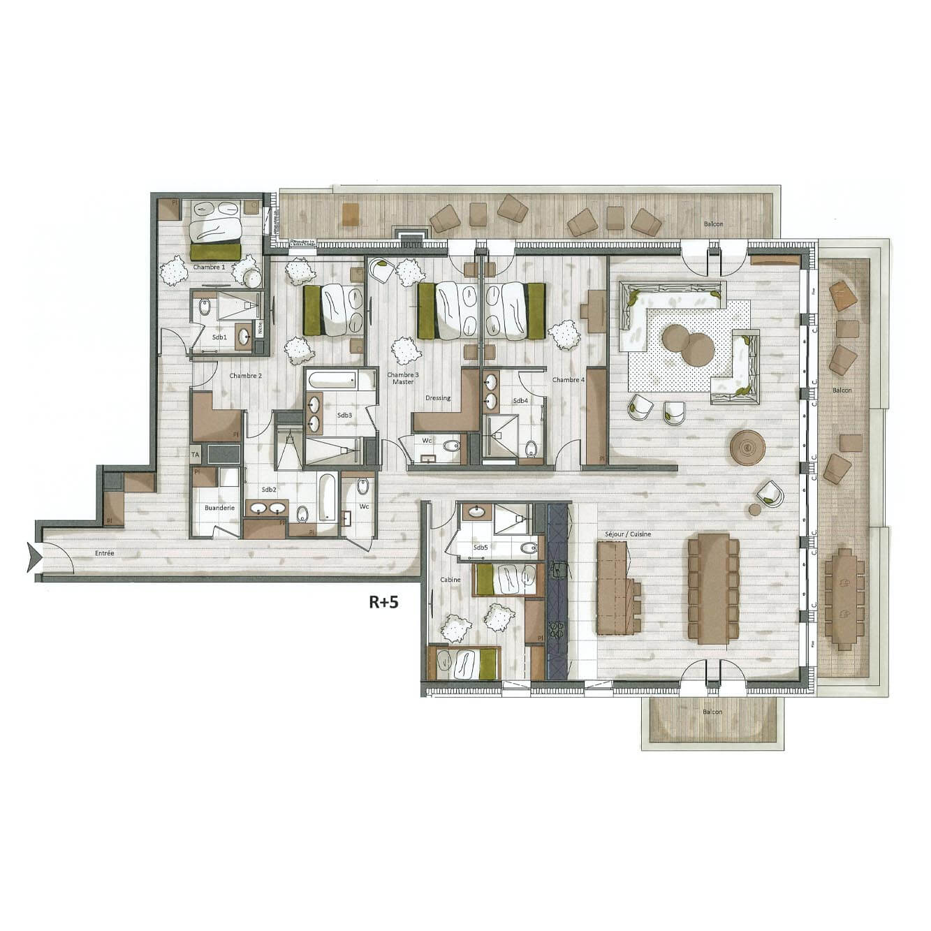 Plan intérieur