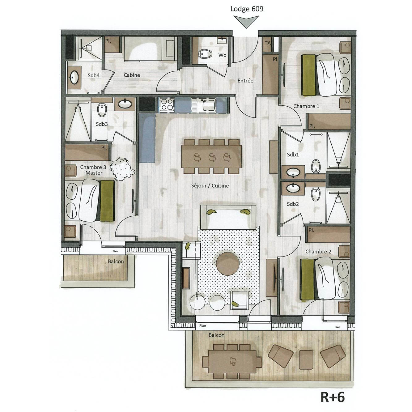Plan intérieur