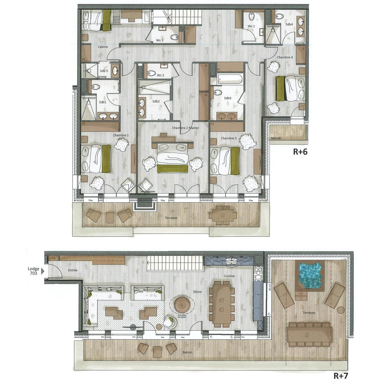 Plan intérieur