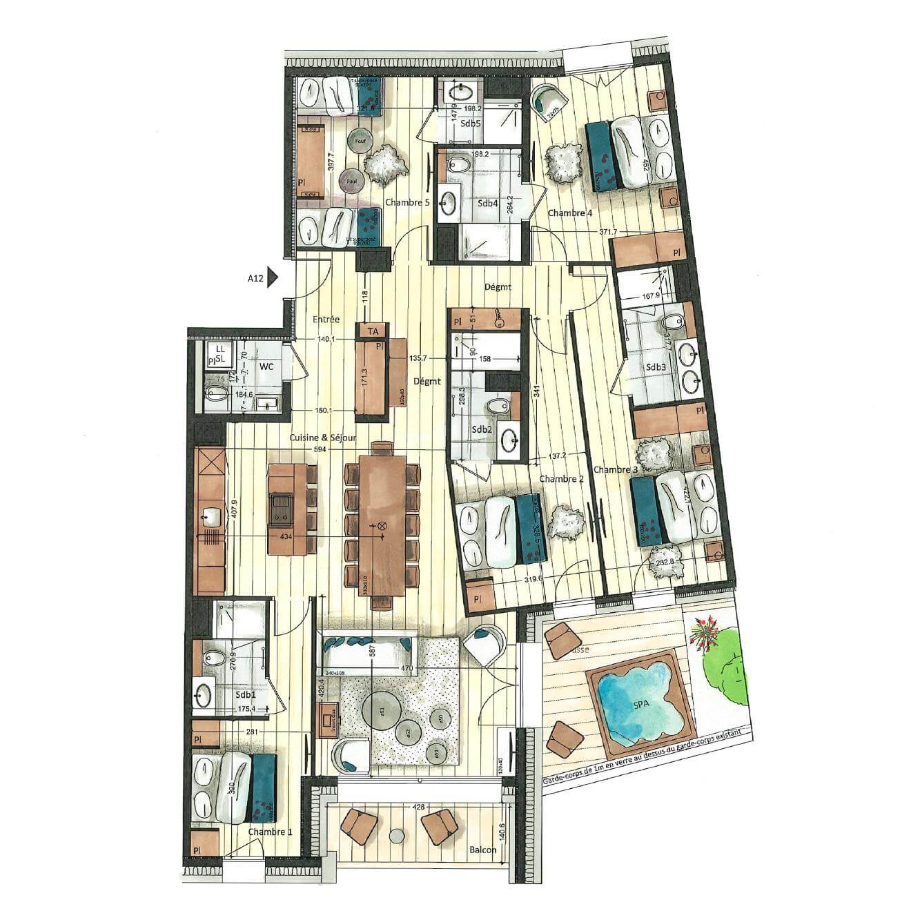 Interior plan