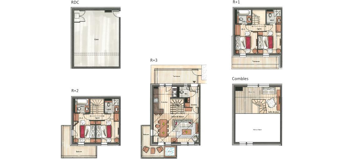 Plan intérieur