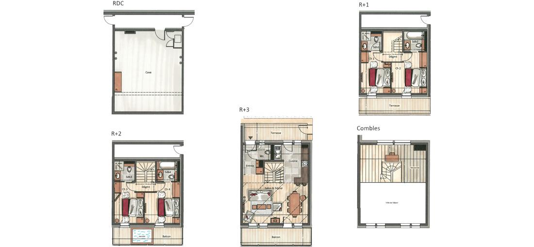 Plan intérieur