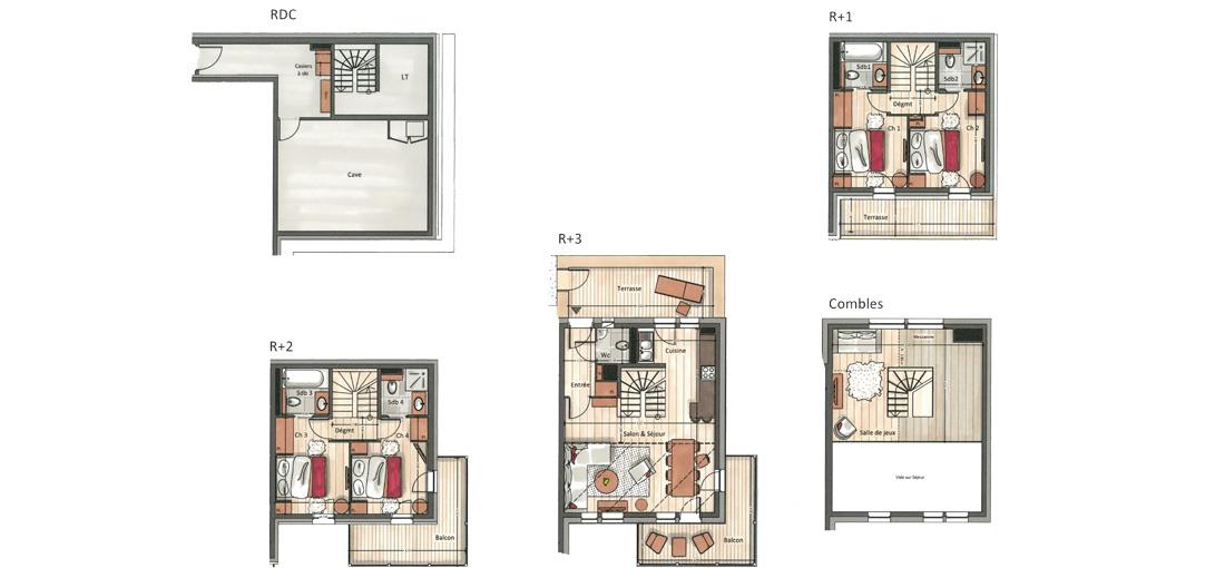 Plan intérieur